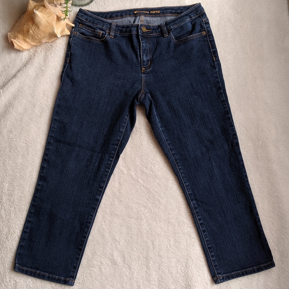 Michael Kors - Skinny ankle blue jeans